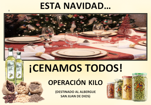 Operación kilo maría virgen, hijas de Jesús, Campaña solidaria, jesuitinas, Madrid, Concertado, bilingüe